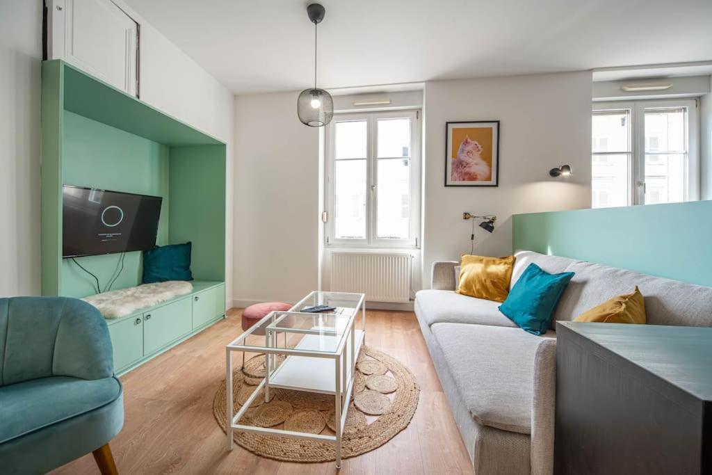 Macon Cozy / Appartement Central 100M² / 8 Pers 外观 照片
