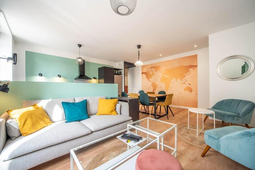 Macon Cozy / Appartement Central 100M² / 8 Pers 外观 照片